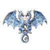 Classic Chinese Ceramic Lapel Pin Jingdezhen Style Jewelry  Clothing Decoration
