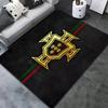 Portugal National Football Team Carpet Rug for Living Room Bedroom Home Sofa Decoration,Kids play Non-slip Floor Mat