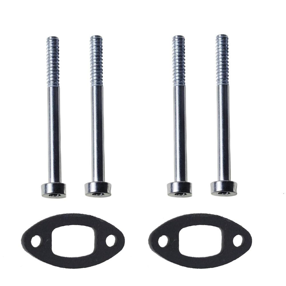 Muffler Gasket Kit Gasket Bolts Kit Replacement Muffler Parts