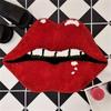 Heart Shaped Rug Lip Decorative Floor Mat Shower Mat Nonslip Washable Doormat top sale