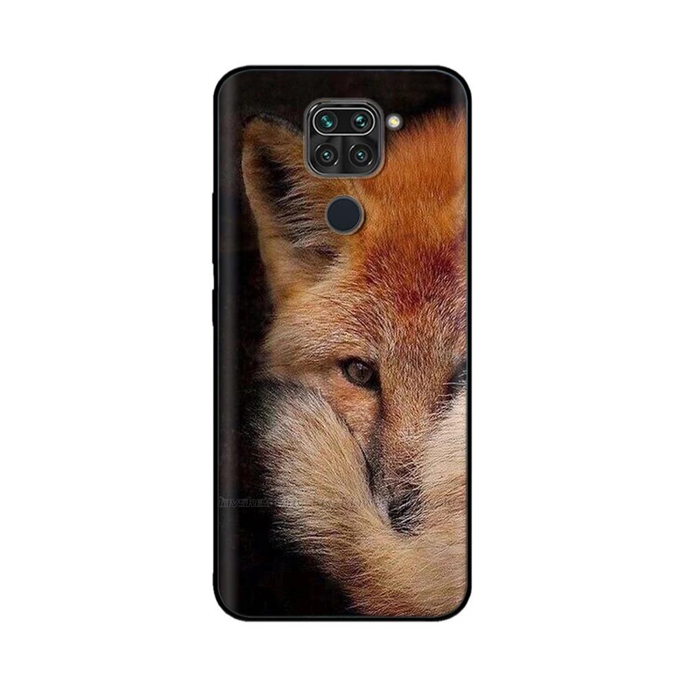 Cute Panda Back Cover For Redmi Note 9 Case For Xiaomi Redmi Note 9 Cases Note9 Soft Liquid Silicone Full Coverage Phone Case