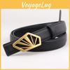 Fashion Leather Belt For Women With Smooth Buckle For Casual And Office Wear
