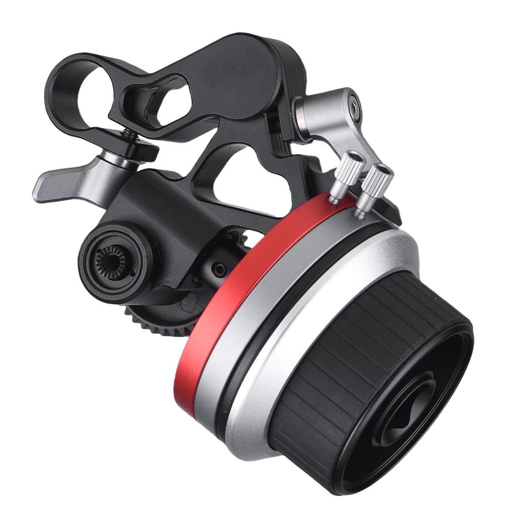 Wireless Follow Focus with A B Stops 15mm Rod Clamp for DSLR Mirrorless Cameras Fits Up To 114mm Diameter Lenses