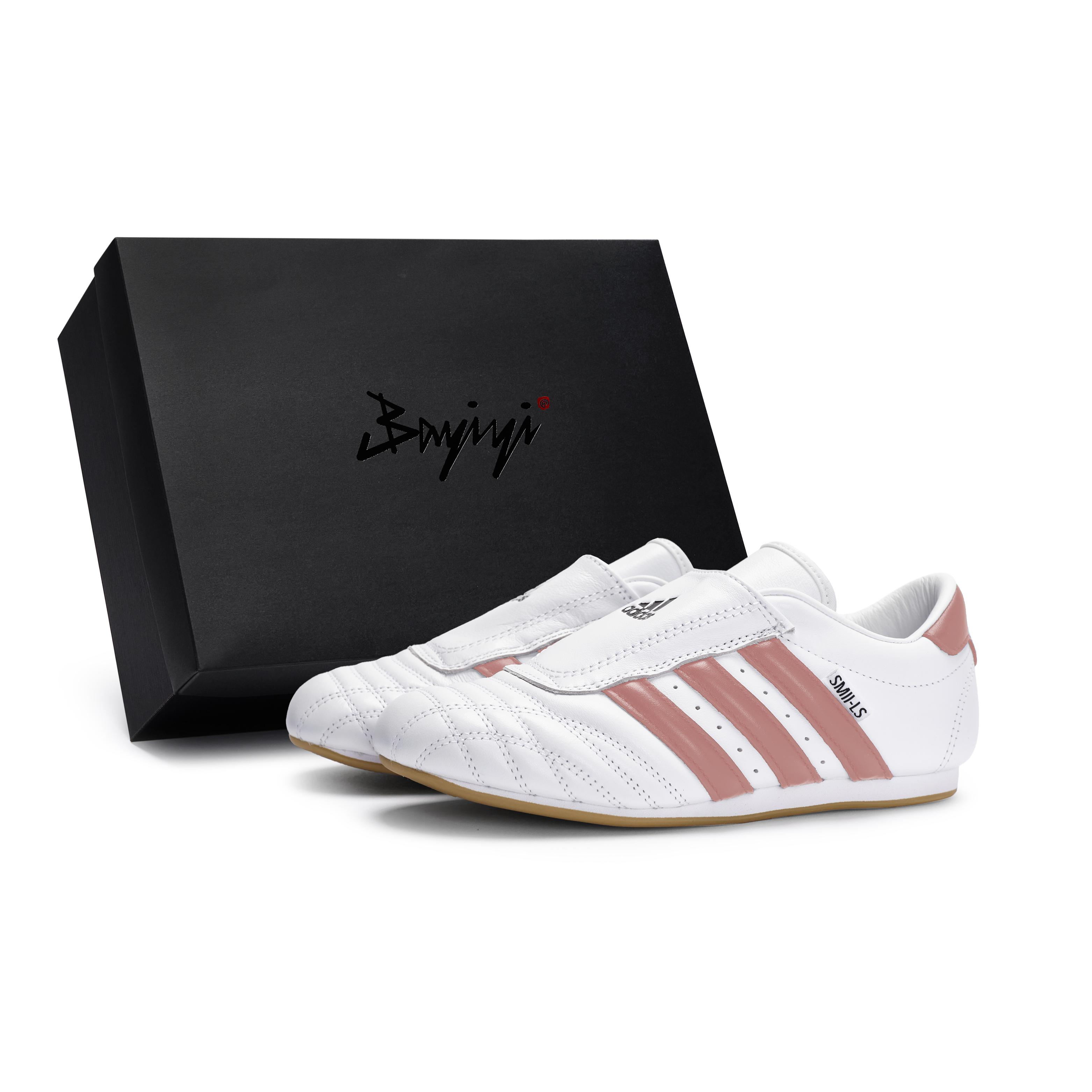 

Adidas Originals Taekwondo Anti-Slip And Wear-Resistant Coverage Low-Top Training Shoes Unisex White Meat Powder JQ4774(Team80-S-BOX) 41⅓