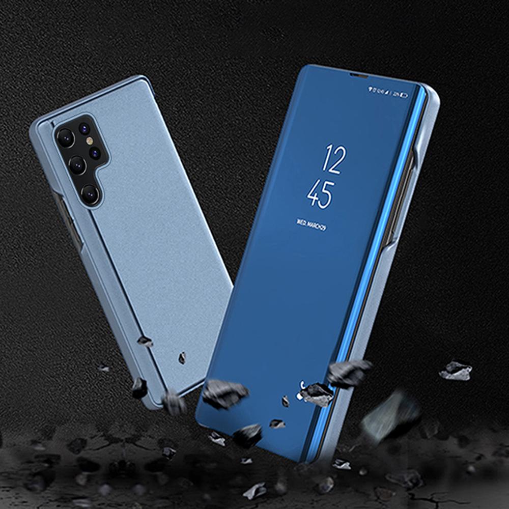 For Samsung Galaxy S25 Ultra Case View Window Stand Leather Flip Phone Cover