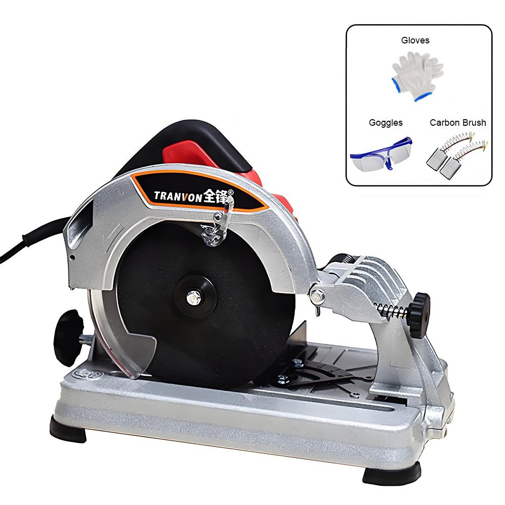 

Multi-Purpose Portable Cutting Machine Saw 220V Desktop Small High Power Wood Metal Steel Aluminum Guideway Cutting Machine EU