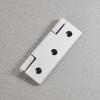 Square Spray  Painted White Flat Hinge Cabinet Hinges, 6-Hole Borehole Wooden Box Gift Box Hinge