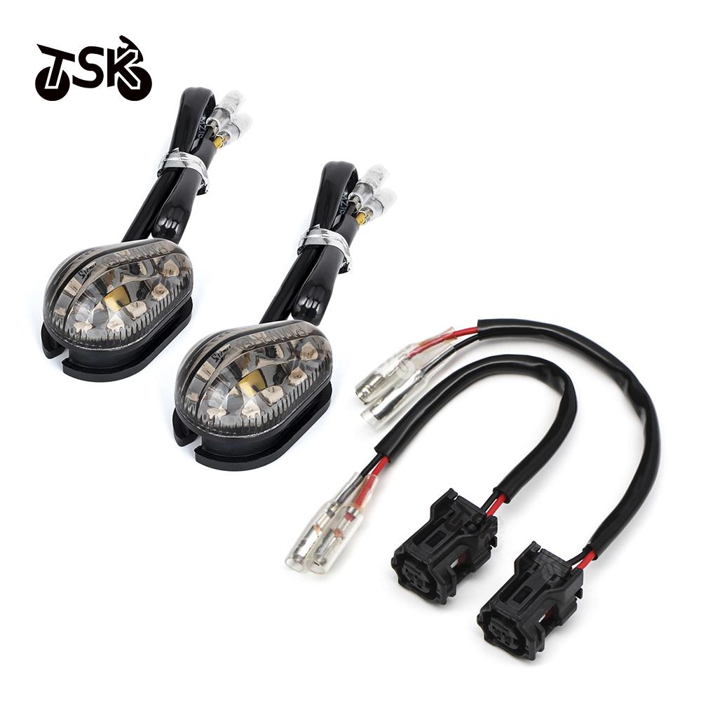 Motorcycle Mini New Indicator Lamp For YAMAHA MT MT01 MT03 MT07 MT09 MT10 LED Turn Signal Light Indicator Lamp Flush Mount