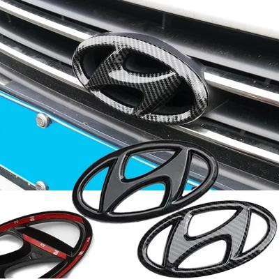 Autó Logó Első Motorháztető Borítás Jelvény Hátsó Embléma Matrica Hyundai Tucson Accent Elantra Santa Fe Sonata I40 Ix25 Ix35 I30 StylingTG1-hez