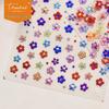 Tomoni Crystal Diamond Children's Nail Stickers: Colorful Floral Mixed Styles