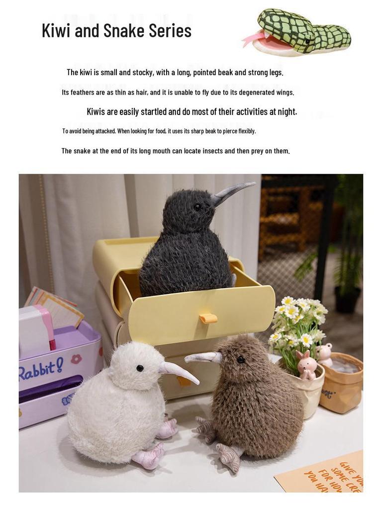 Adorable Long-Mouthed Bird Plush Toy - Large, Unique & Quirky Gift