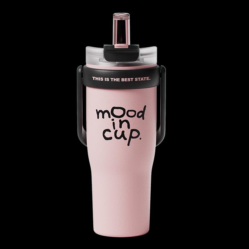 Wushengwu Ceramic Lined Insulated Mug with Handle