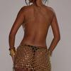 Punk Body Chain Bra Halter Chest Chain Raves Party Costumes Body Jewelry Accessories for Women Girls Clubwear