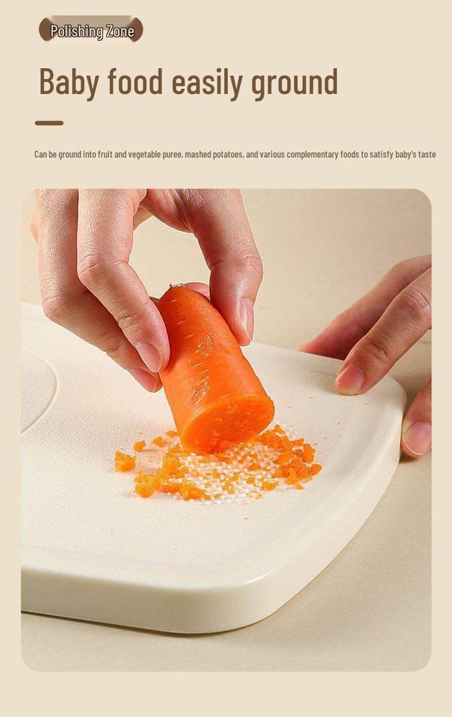 Multi-Functional Baby Food Cutting Board & Knife Set