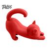 Cat Shaped Thermometer Holder 3D Printed Veterinary Holder, Dog Digital Stand, Electronic Pet for Desk Decoration Stand