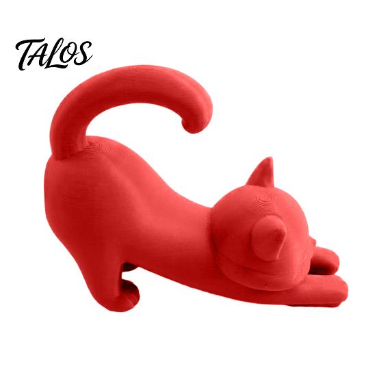 Cat Shaped Thermometer Holder 3D Printed Veterinary Holder, Dog Digital Stand, Electronic Pet for Desk Decoration Stand