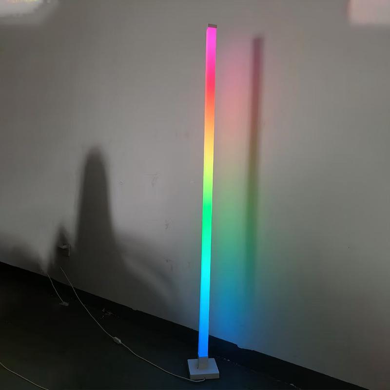 Sprachgesteuerte RGB-Sound-Pickup-Eckleuchte - Intelligentes Stimmungslicht für Musikrhythmus in Spielzimmern und Schlafzimmern
