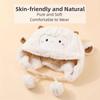 Soft Cute Sheep Hat Kawaii Cartoon Beanie Caps Toddler's Sheep Plush Hat  Head Decor