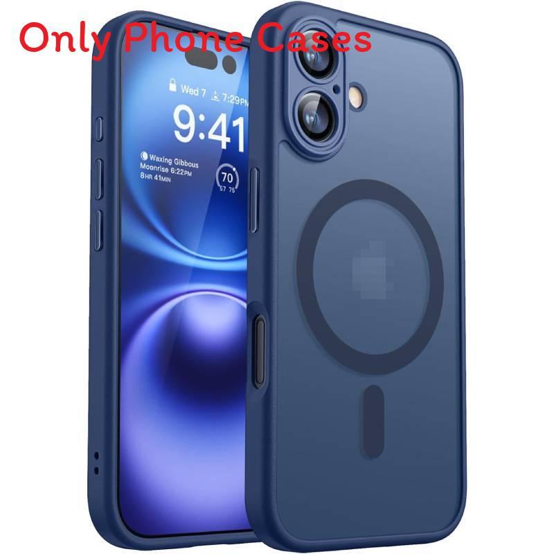Magnetic Slim Protective Case With Sandblasted Matte Finish For Anti Fingerprint And Shock Absorption
