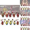 Série Heróis Conjunto de Figuras de Ação de Blocos de Construção Wolverine e Deadpool