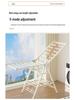 Wing-shaped Multi-purpose Folding Clothes Rack for Home, Bedroom, and Balcony 