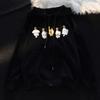 Ladies Fashion Casual Long Sleeve Round Neck Hoodie Pullover Top With  Pockets