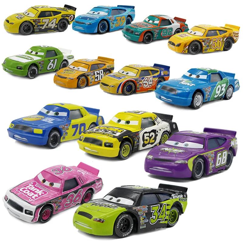 1:55 Disney Pixar Cars Lightning McQueen Digital Cars Metal Diecast Alloy Model Toys Cars Gift