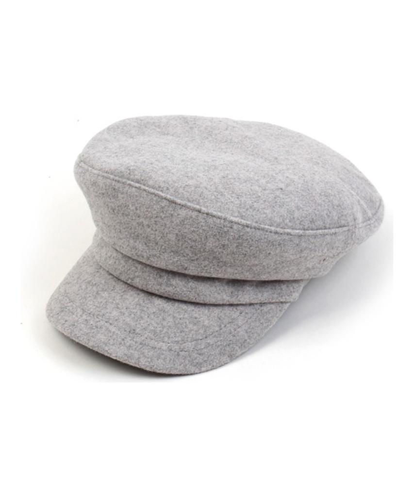 Mild Wool Light Gray Marine Cap
