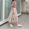 A-line Floral Fairy Midi Skirt - Ethereal Forest Style, Fresh & Light, Summer 2023