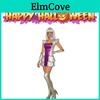 Elegantní Dámský Kostým Mimozemšťana Astronauta Na Halloween Cosplay A Divadelní Představení Velikosti M-xl