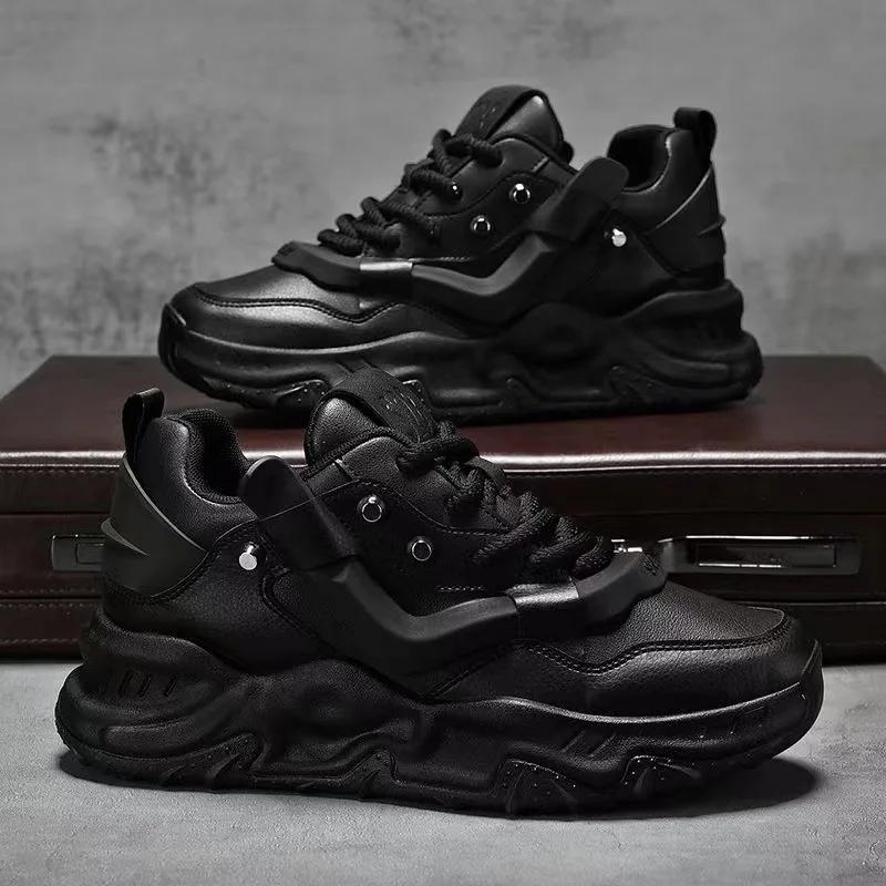 2024 New Discounted Men's Shoes High-quality Classic PU Casual Shoes Anti Slip and Wear-resistant Running Sports Shoes Sneakers