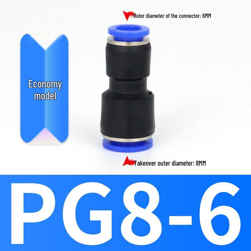 Quick Connectors: Non-Detachable High-Pressure Pneumatic Fittings for Reducing Air Gun Accessories.