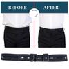 Adjustable Shirt Stay Holder Belt For Men Women Braces Belt Tuck Shirt Holders Non-Slip Wrinkle-Proof Locking Straps Suspenders