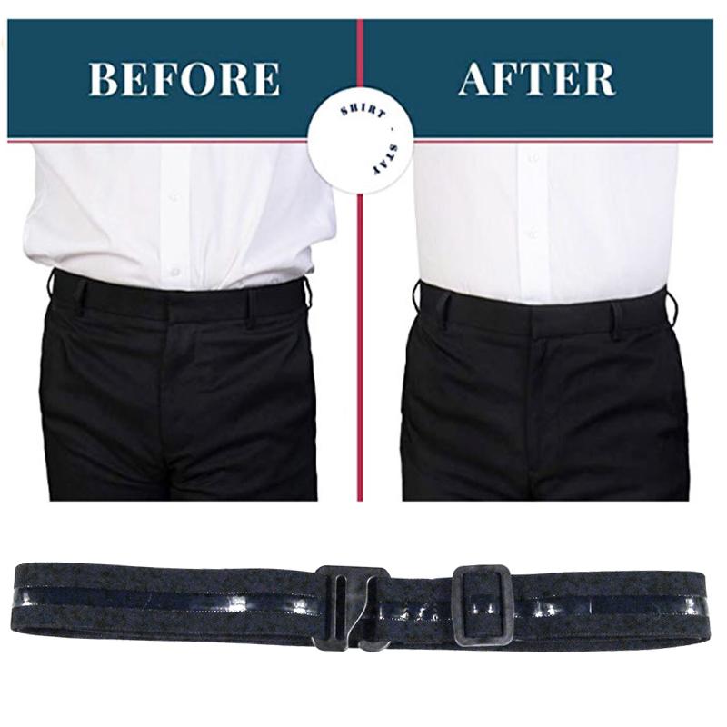 Adjustable Shirt Stay Holder Belt For Men Women Braces Belt Tuck Shirt Holders Non-Slip Wrinkle-Proof Locking Straps Suspenders