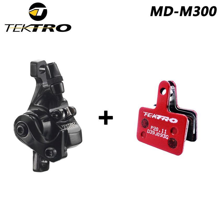 TEKTRO MD-M300 Bicycle Disc Brake Mountain Bike Mechanical Brake Clamp Wire Control Cable Pull Disc Aluminum Alloy Accessories