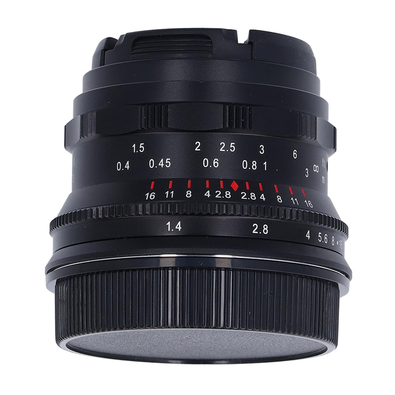 Objectif Portrait Plein Format 35mm F1.4 Verre Optique Grande Ouverture Fixe Manuel Objectif pour Appareil Photo Monture L pour SL SL1 SL2