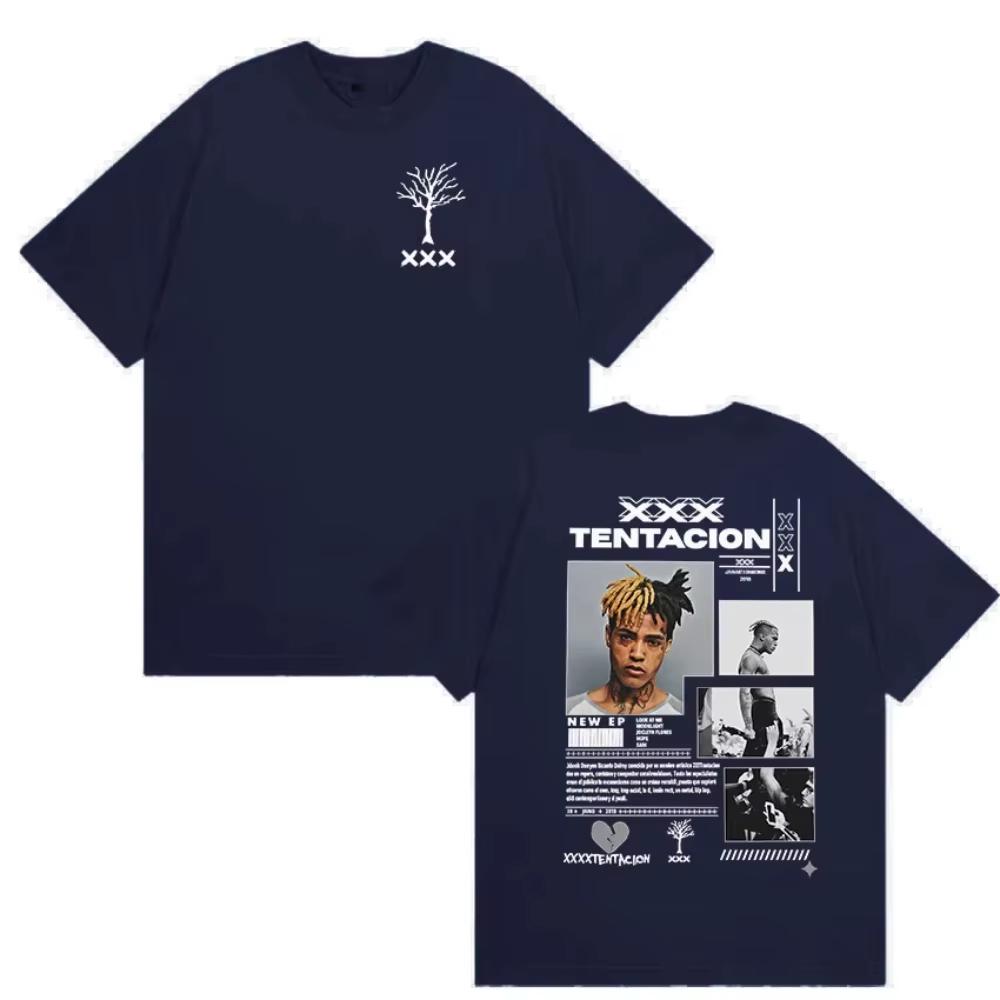 Rapper XXXTentacion Tour Album 2026 Graphic T Shirt Men Women Hip Hop Gothic Short Sleeve T-shirt Lightweight & Breathable for Cool Summer Outfits