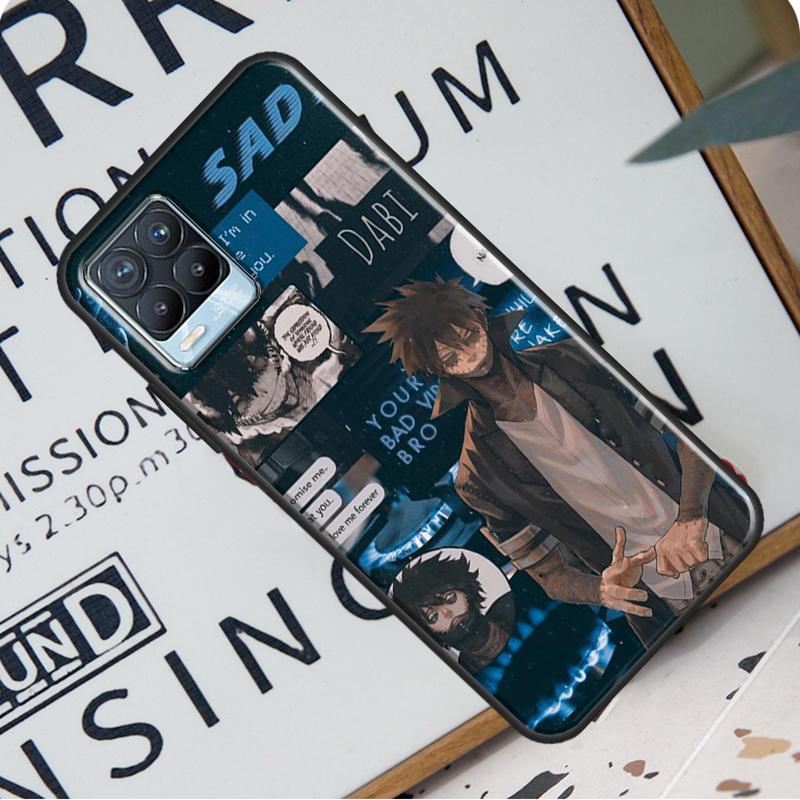 

Чехол для телефона My Hero Academy Dabi BNHA с аниме для OnePlus 9 Pro 8T 9R Nord 2 Realme 6 7 8 Pro 8i GT Master GT Neo 2 C21 OnePlus 9RT