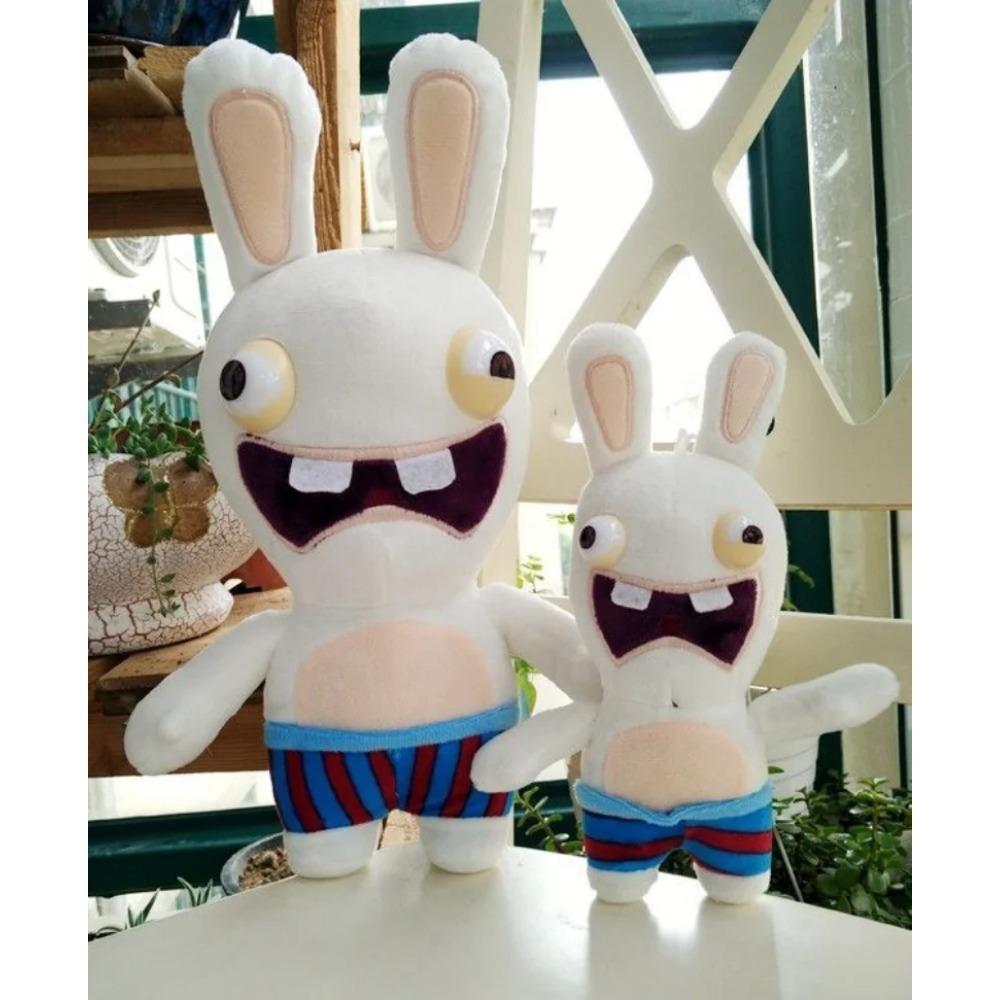 Creative Rabbit Bunny Stuffed Toys Lehman Rabbit Doll Crazy Rabbit Stuffed Children Toys Funny Animal Doll Scream Rabbit Gift