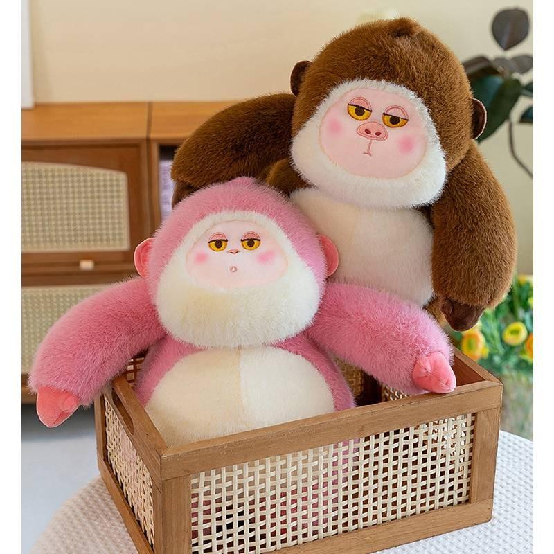 Cute Plush Monkey Cartoon Gorilla Doll To Soothe Children Birthday Holiday Gift