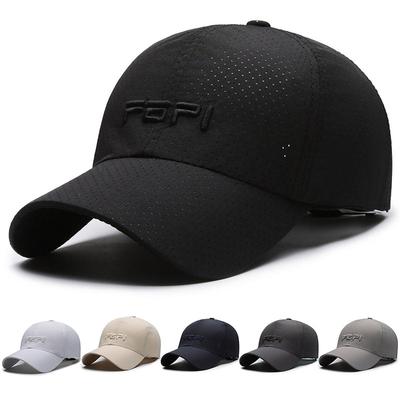 Summer Letter Embroidered Cap Unisex Outdoor Breathable Baseball Cap