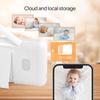 HD 5-Inch Wireless Baby Monitor with WiFi, Two-Way Talk, Night Vision, and Tuya Remote Monitoring