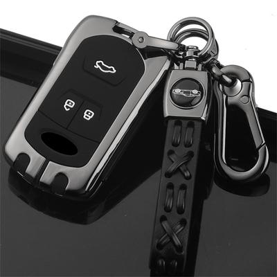 Housse de clé de voiture pour Chery Tiggo 8 7 5X 2019 2020 Clé intelligente sans clé Télécommande Fob Étui de protection Porte-clés Accessoires Car-Styling