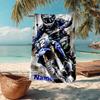 Asciugamano da Spiaggia Ultra-Morbido Personalizzabile con Tema Moto da Fuoristrada, Ideale per Piscina - Campeggio, Immersioni - Essenziale da Viaggio Perfetto, Asciugamano da Spiaggia Vivace.