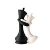 Couple Display Figurine with King and Queen Form for Desk Shelf Entryway Bedroom and Living Room Accent Placement Indoors Daily Use