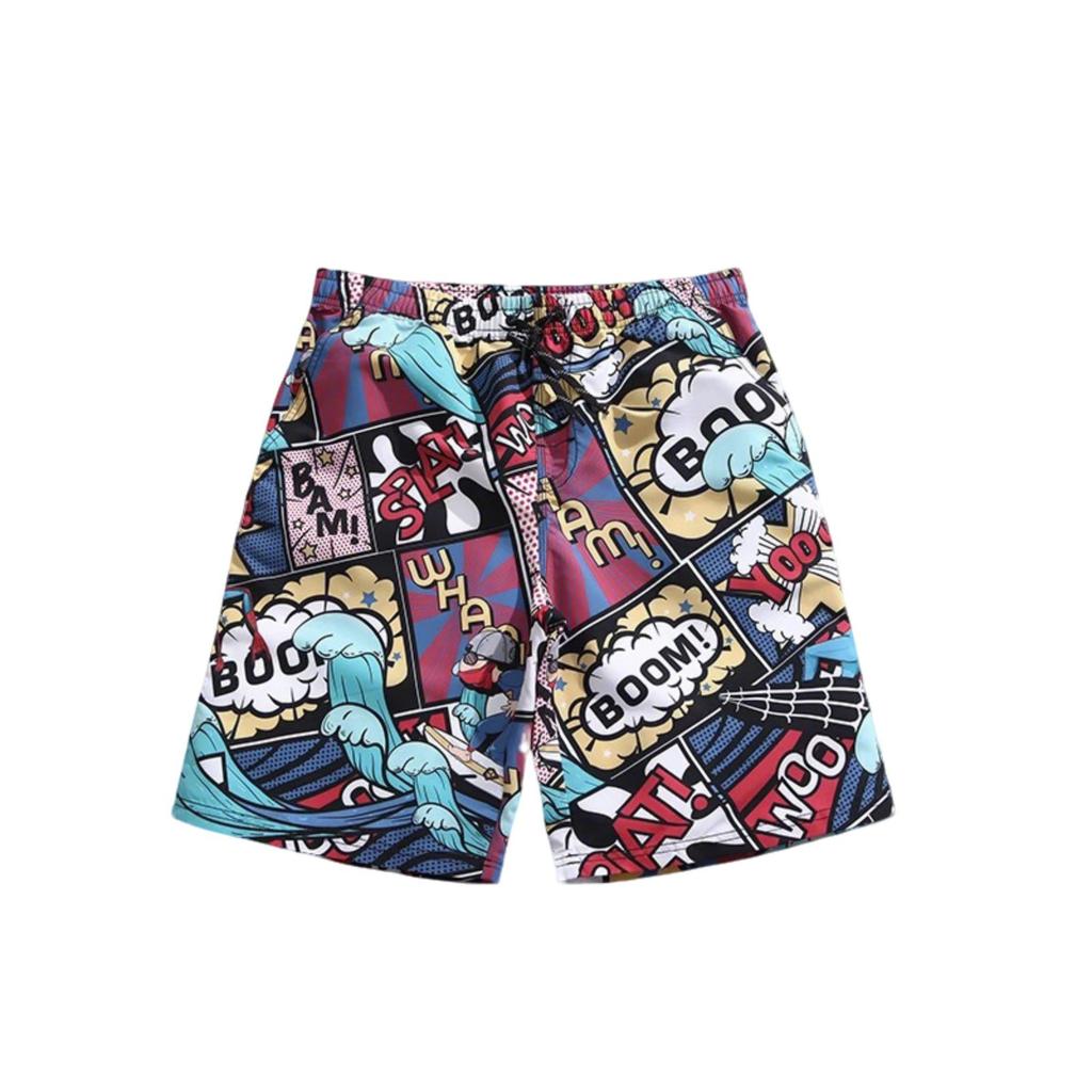 Men's Quick-Dry Swim Trunks - Stretch Board Shorts For Swimming & Beach