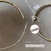 2025 Luxury 999 Pure Silver & Gold Large Hoop Earrings - Elegant, Feminine Design