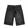 Mens Washed Distressed Straight Fit Denim Jeans Casual Streetwear Cotton