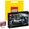 LEGO Technology Mechanical Set McLaren Sena GTR Racing, Sports Car Hobby Model Building Blocks 830 42123