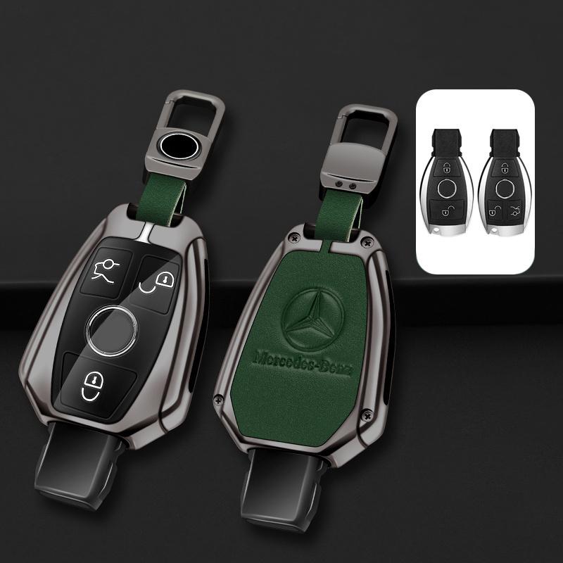 FHP3   2025 New Zinc alloy Car Remote Key Case Cover Shell For Mercedes Benz A B C S Class AMG GLA CLA GLC W176 W221 W204 W205 Auto Acc